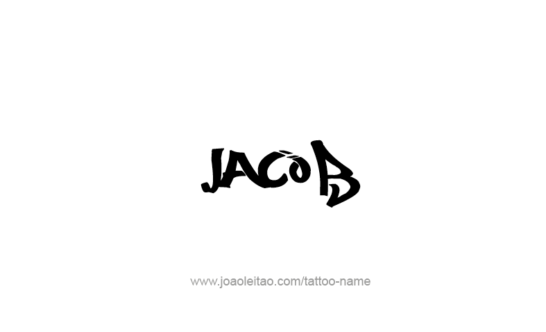 Tattoo Design Prophet Name Jacob