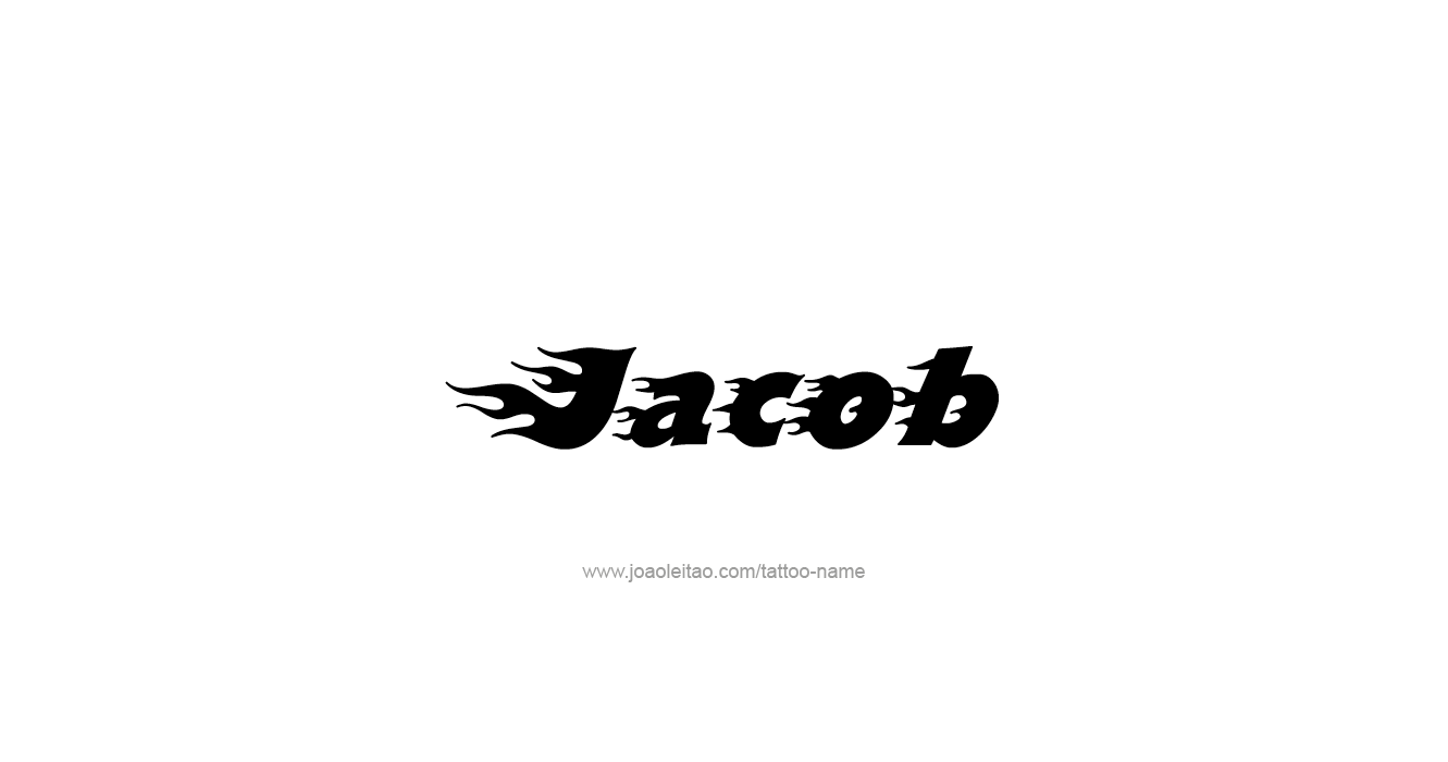 Tattoo Design Prophet Name Jacob