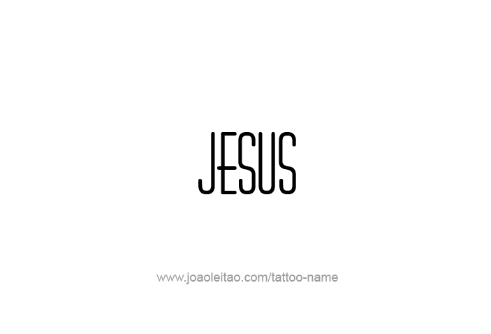 Tattoo Design Prophet Name Jesus