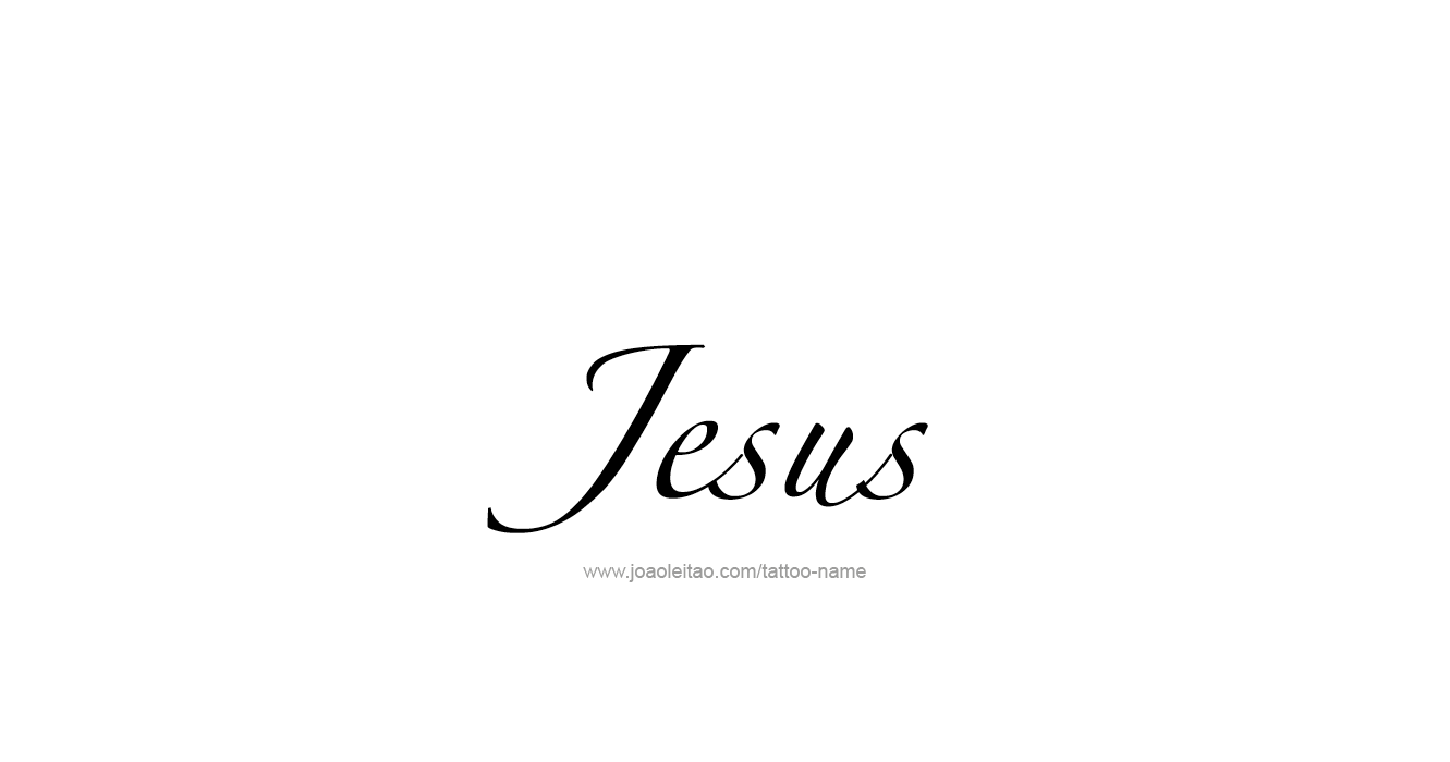 Tattoo Design Prophet Name Jesus