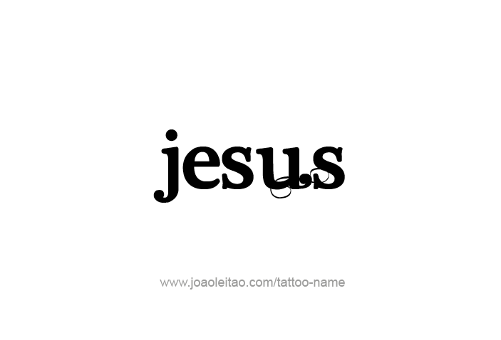 Tattoo Design Prophet Name Jesus