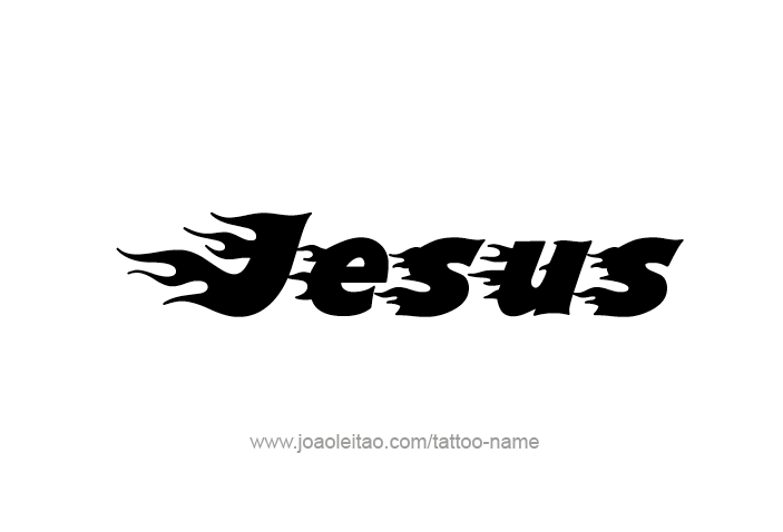 Tattoo Design Prophet Name Jesus