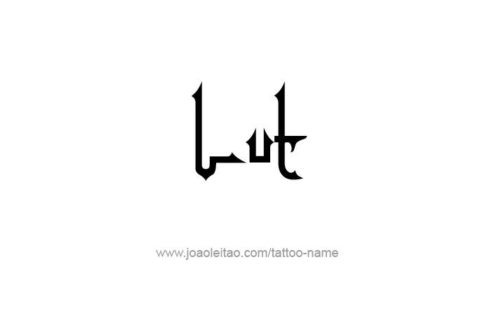 Tattoo Design Prophet Name Lut