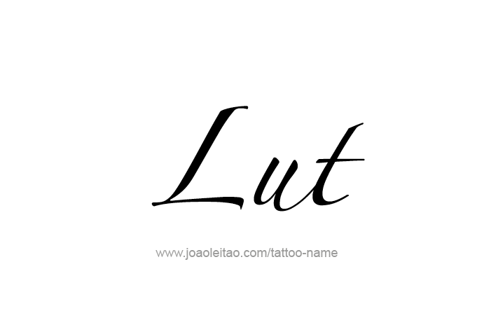 Tattoo Design Prophet Name Lut