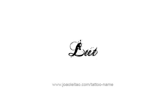 Tattoo Design Prophet Name Lut