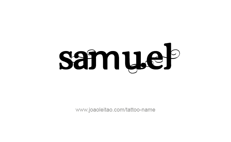 Tattoo Design Prophet Name Samuel