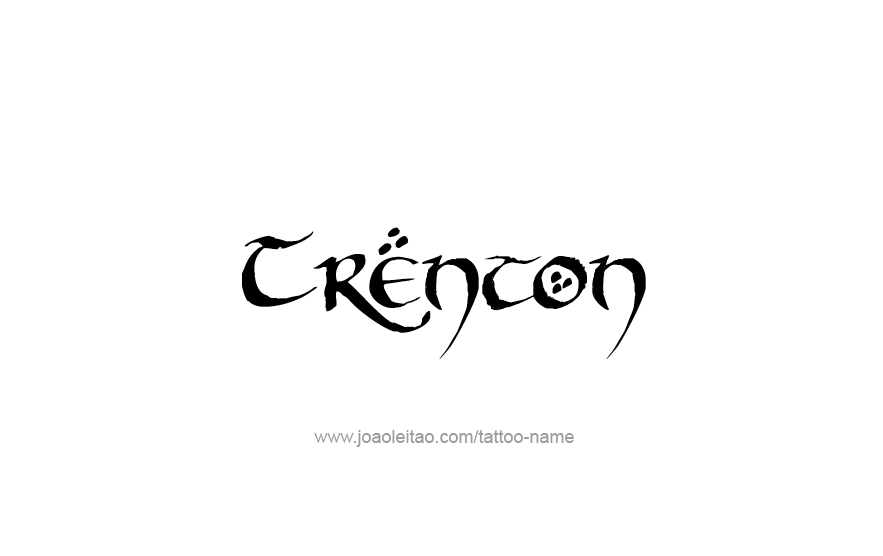 Tattoo Design USA Capital City Name Trenton