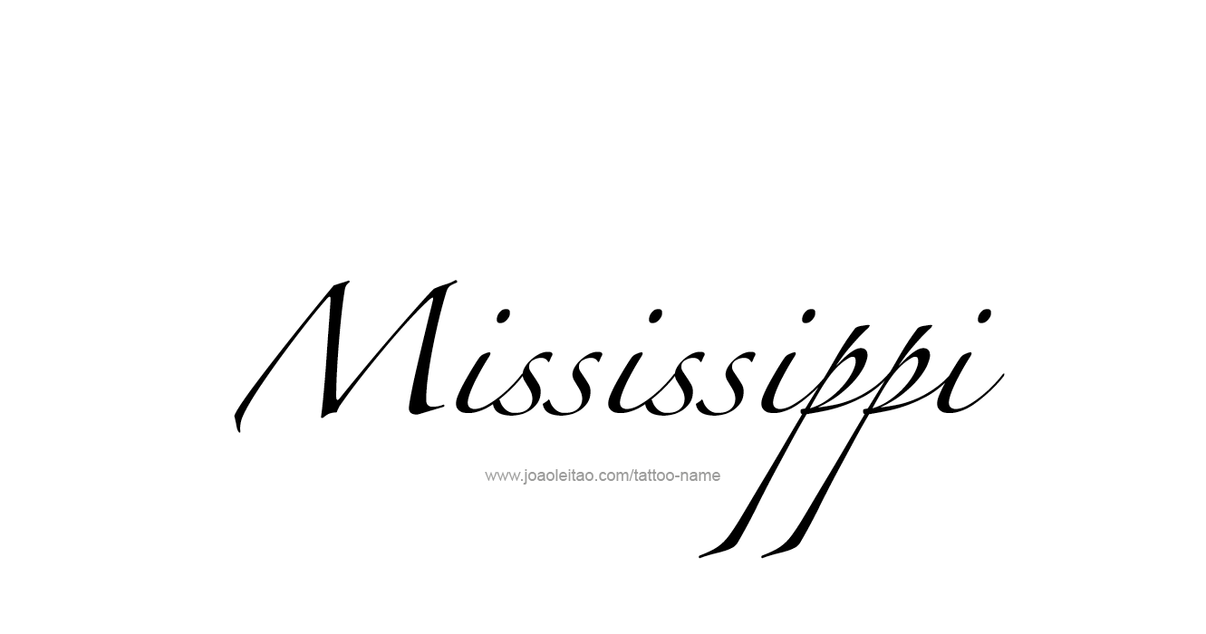 Mississippi Tattoos - Etsy