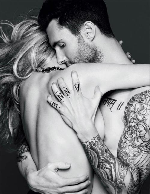 Adam Levine's Name Tattoo