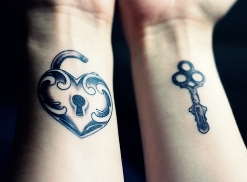 Female Wrist Tattoo - Pair of Wrist Tattoo Design