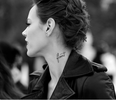 Freja Name Tattoo