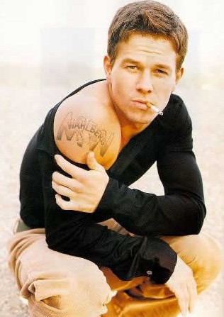 Mark Wahlberg Name Tattoo