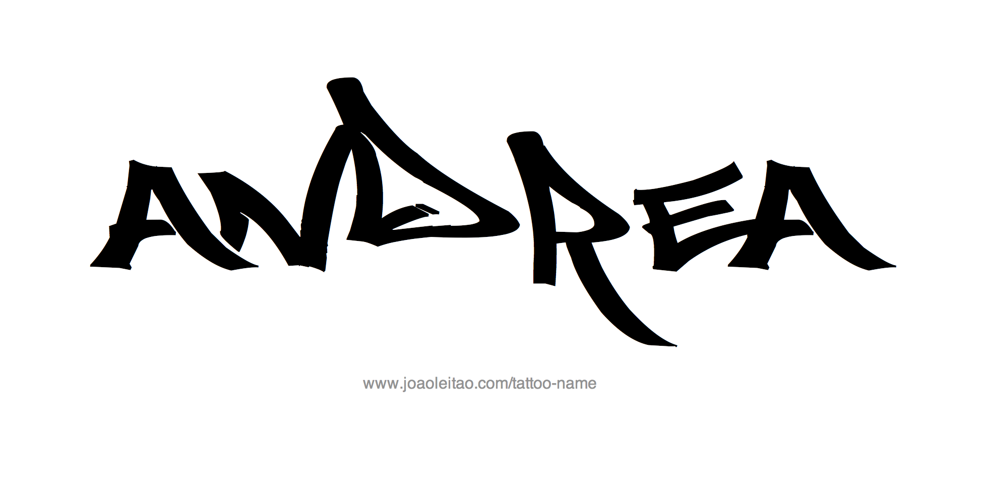 Tattoo Design Name Andrea 