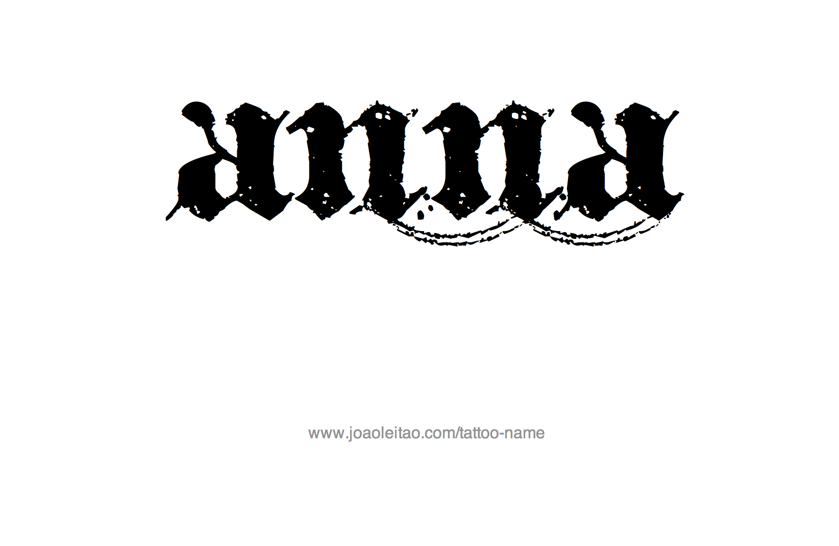 Tattoo Design Name Anna 