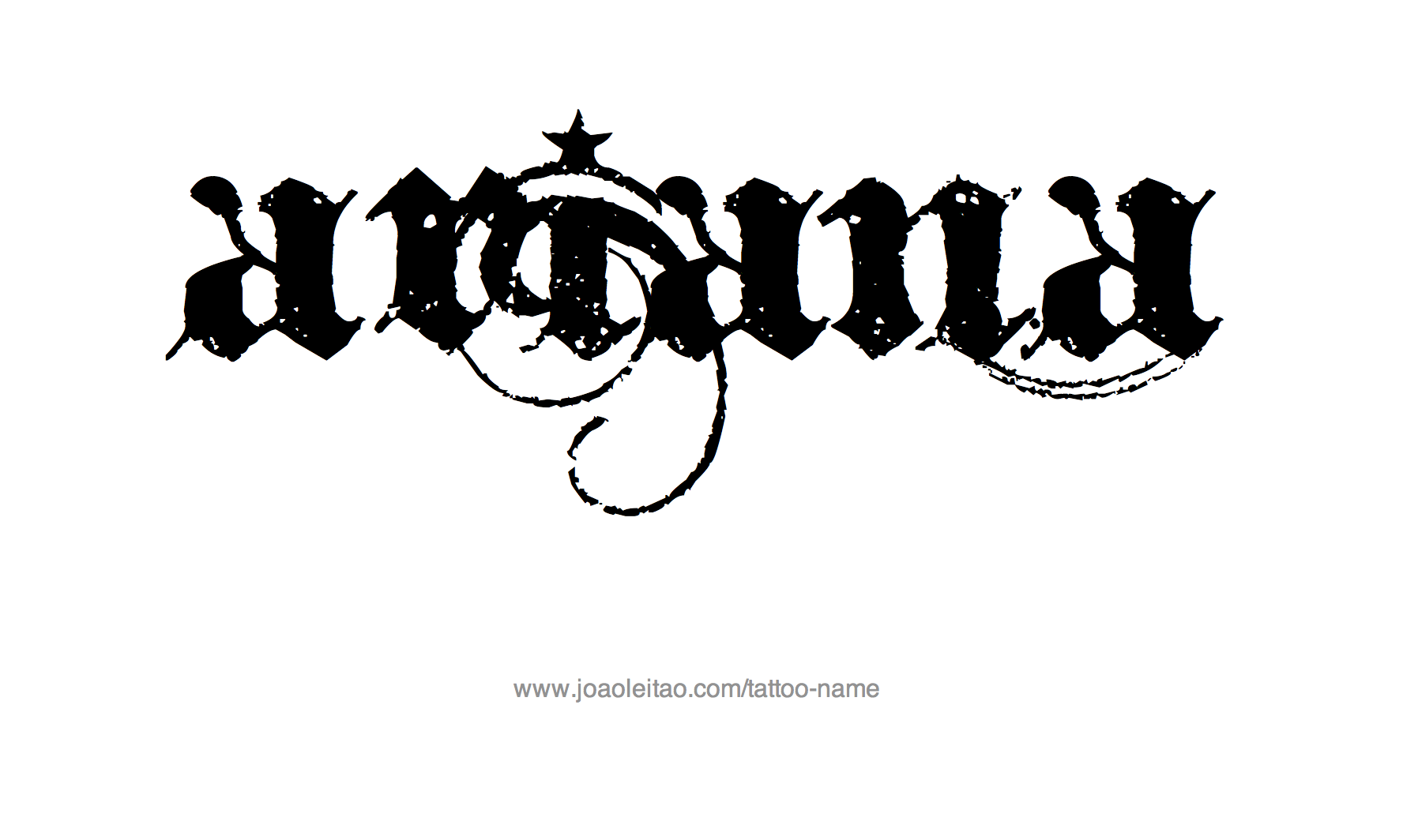 Tattoo Design Name Ariana 