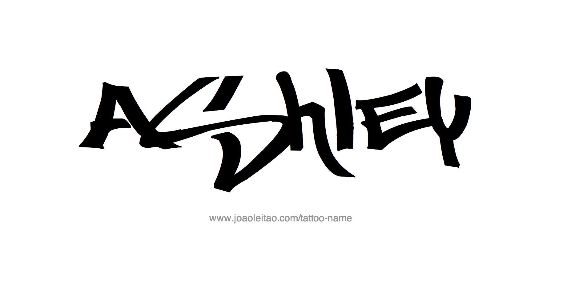 Tattoo Design Name Ashley 