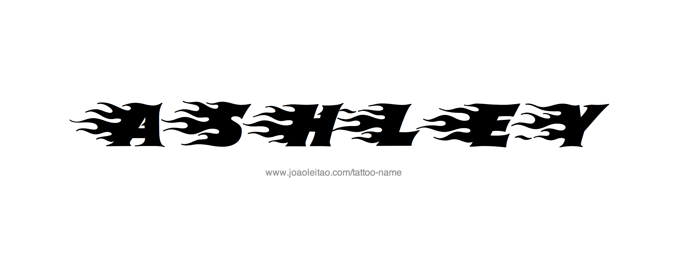 Tattoo Design Name Ashley 