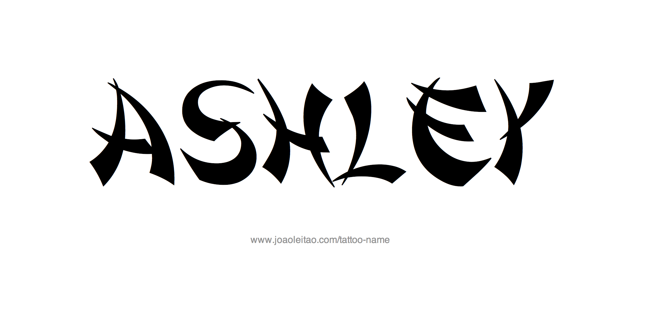 Tattoos With the Name Ashley: Elegant & Personal