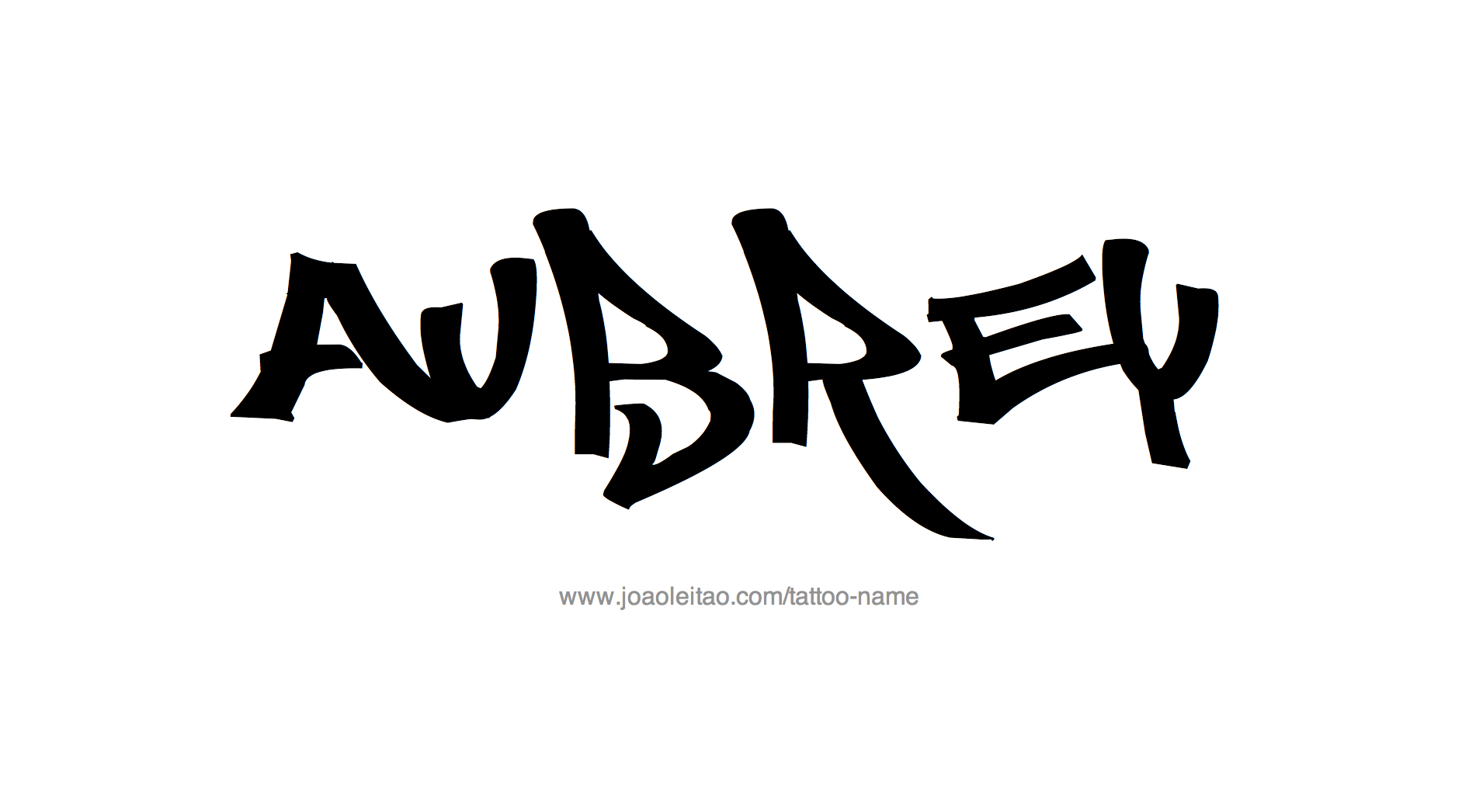 Tattoo Design Name Aubrey 