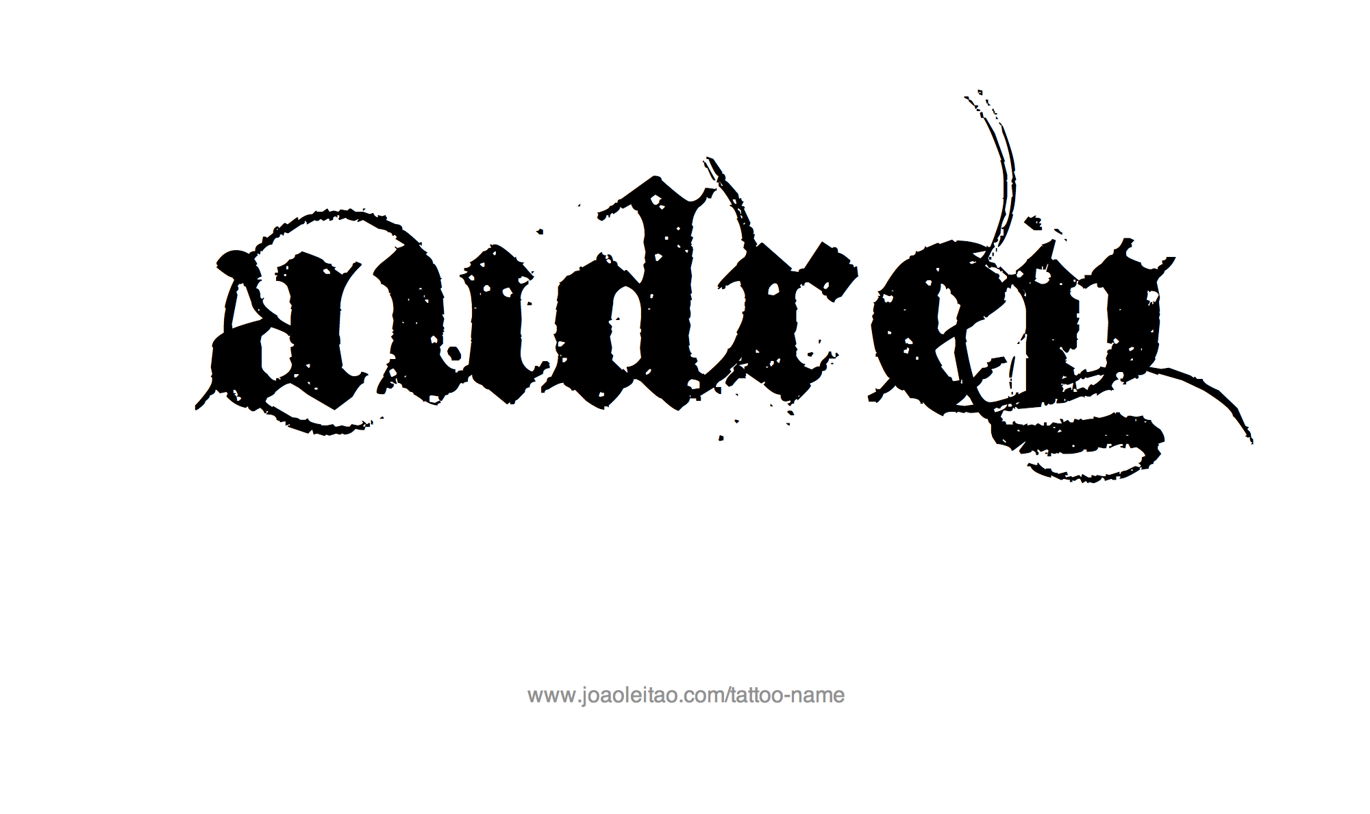 Tattoo Design Name Audrey 