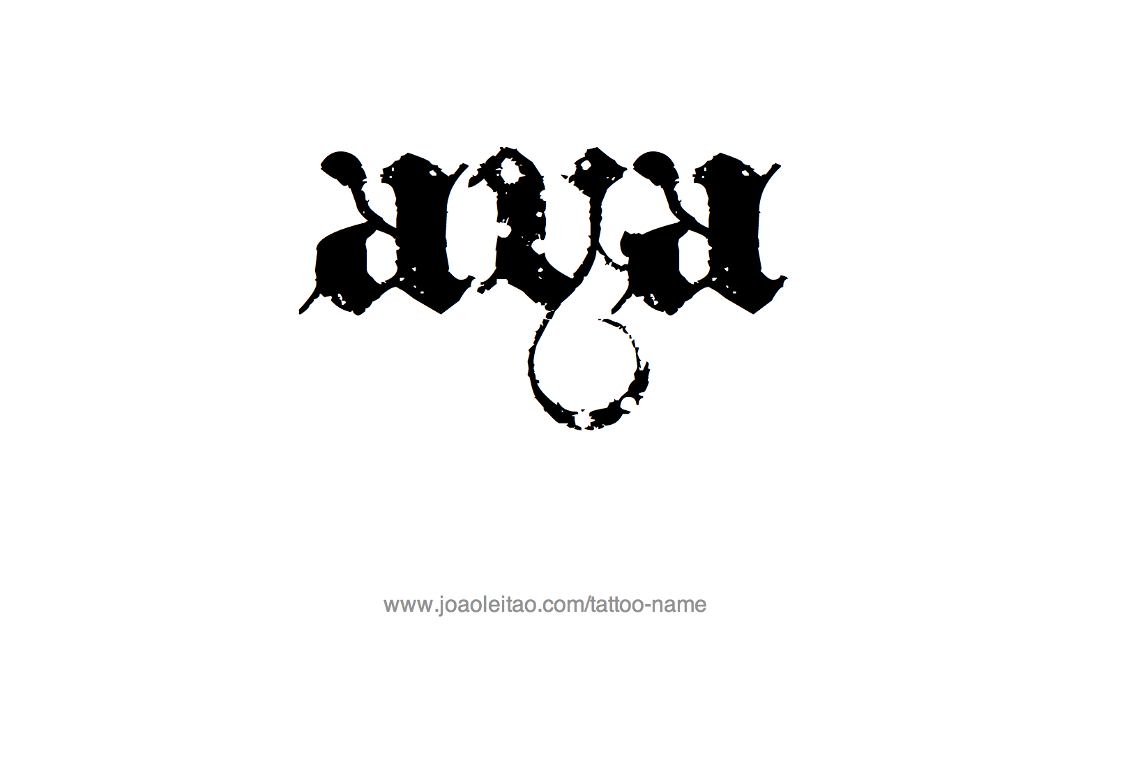 Tattoo Design Name Ava 