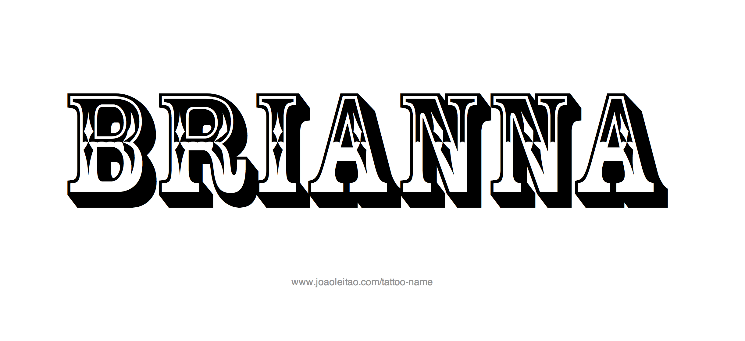 Tattoo Design Name Brianna 