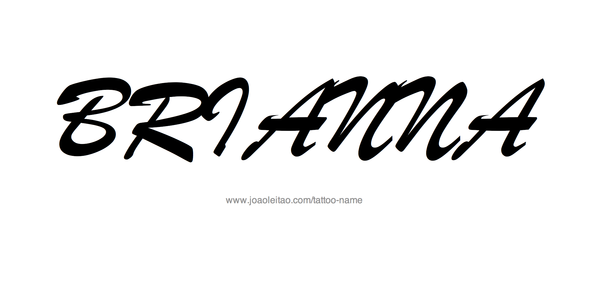 Tattoo Design Name Brianna 