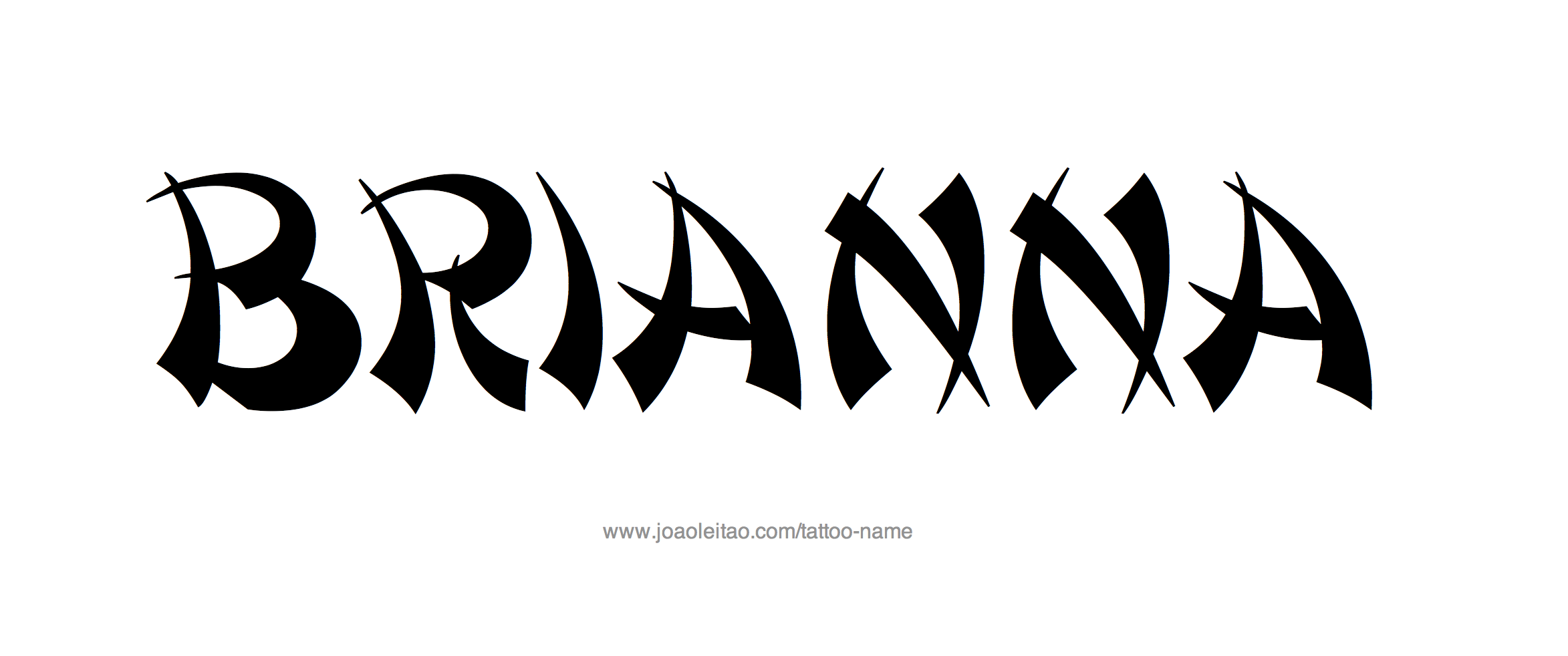 Tattoo Design Name Brianna 