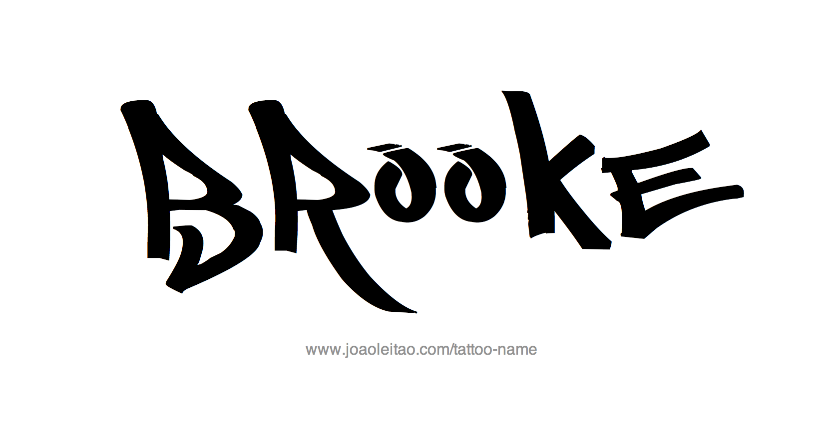 Tattoo Design Name Brooke 