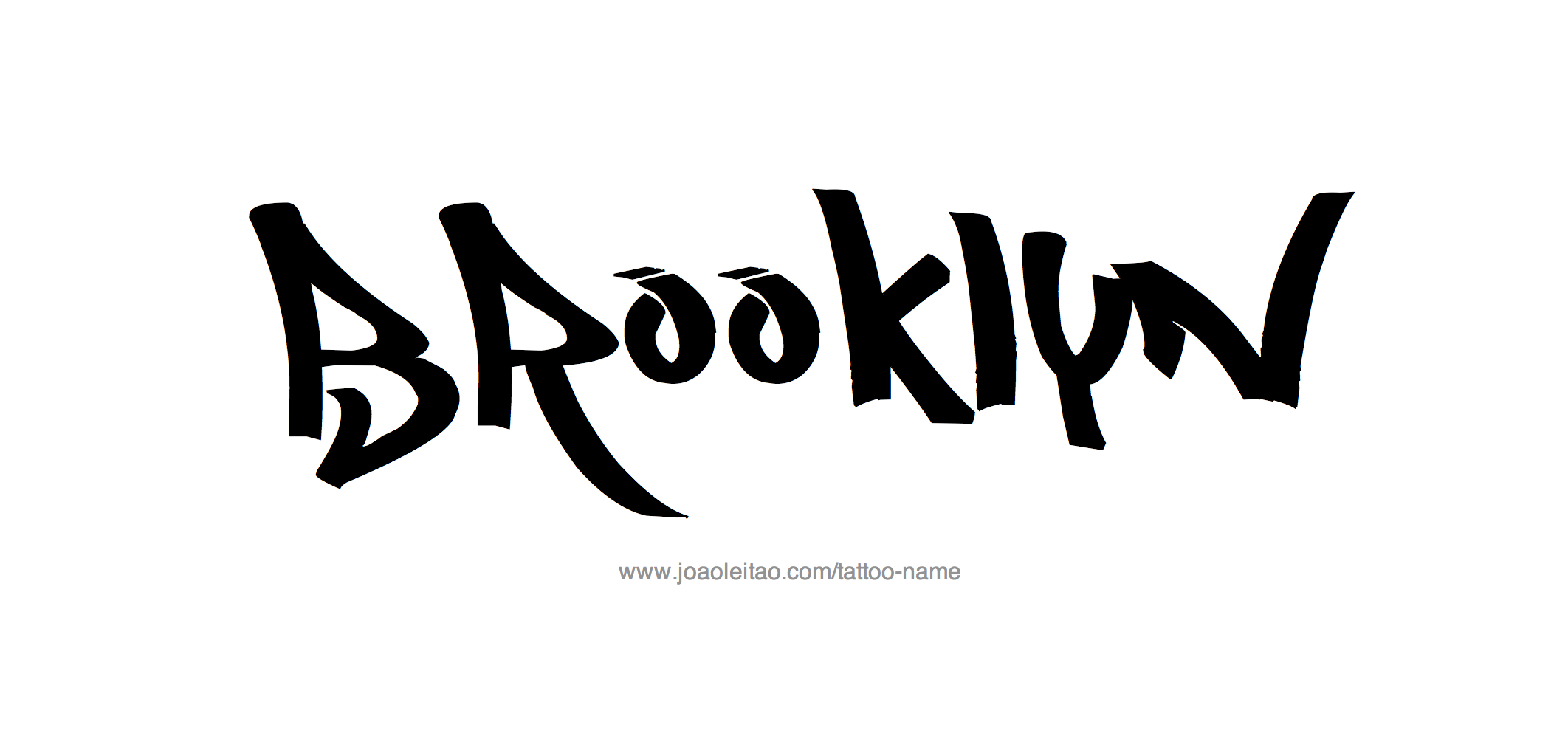 Tattoo Design Name Brooklyn 