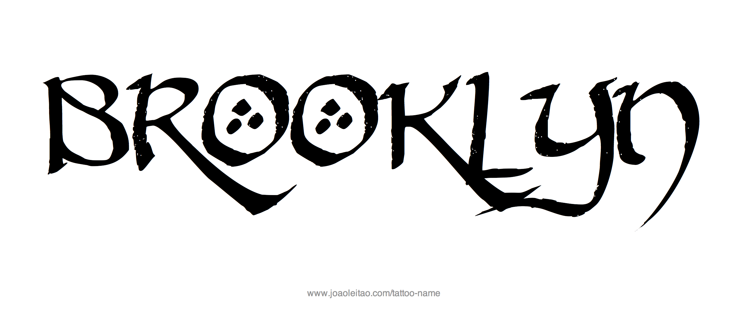 Tattoo Design Name Brooklyn 