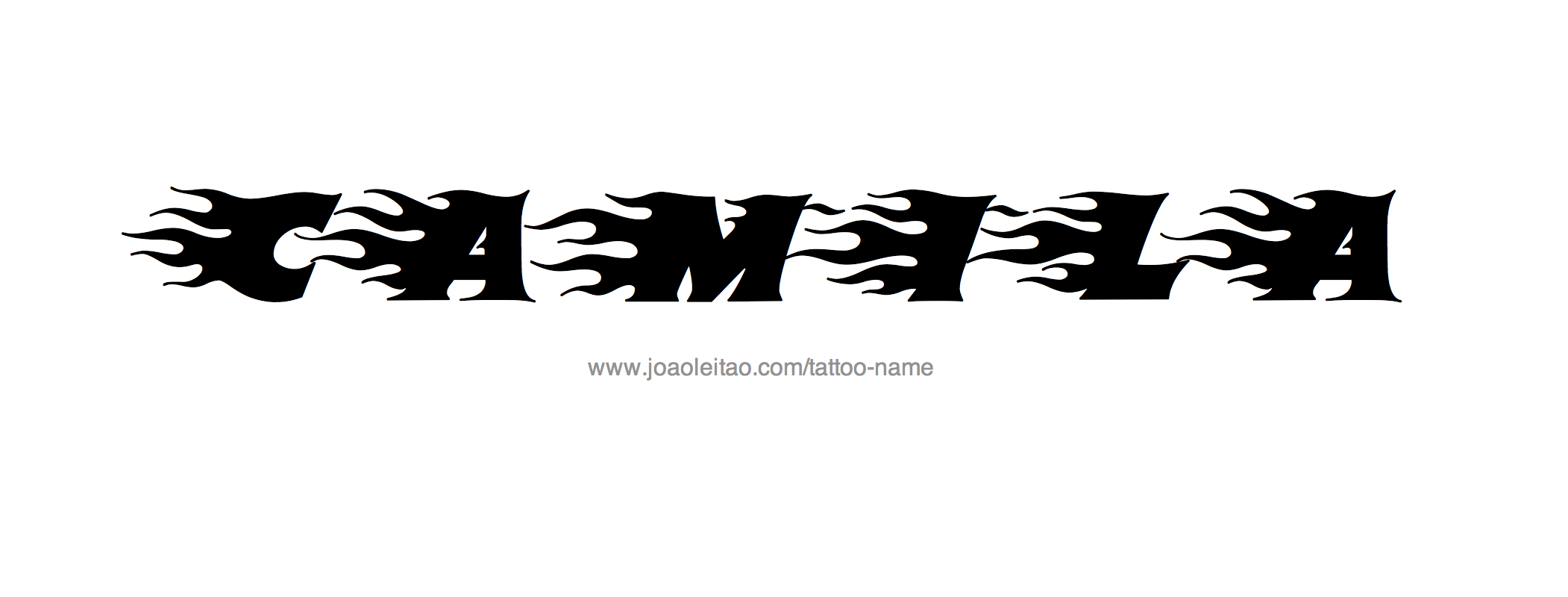 Tattoo Design Name Camila 