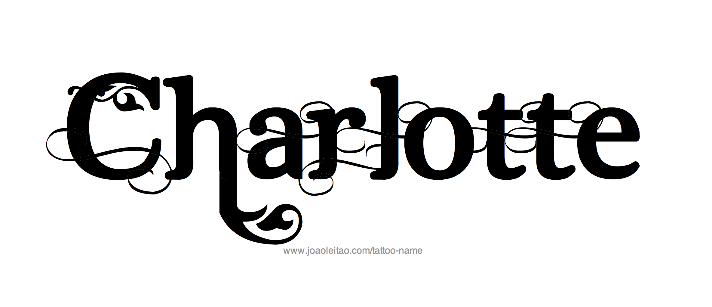 Tattoo Design Name Charlotte 