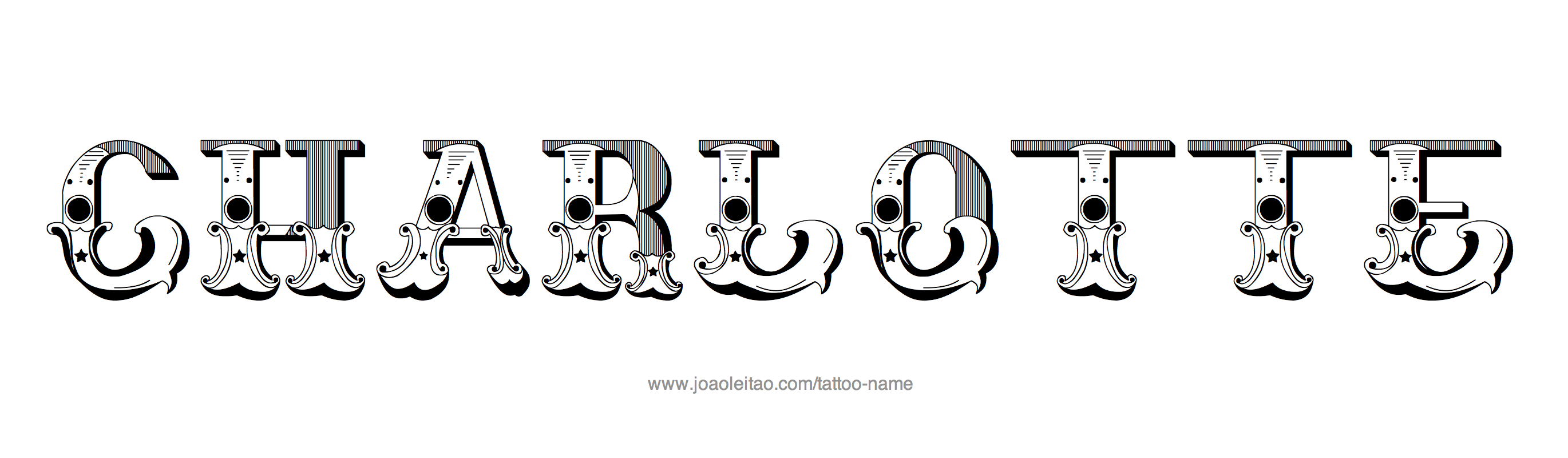 Tattoo Design Name Charlotte 