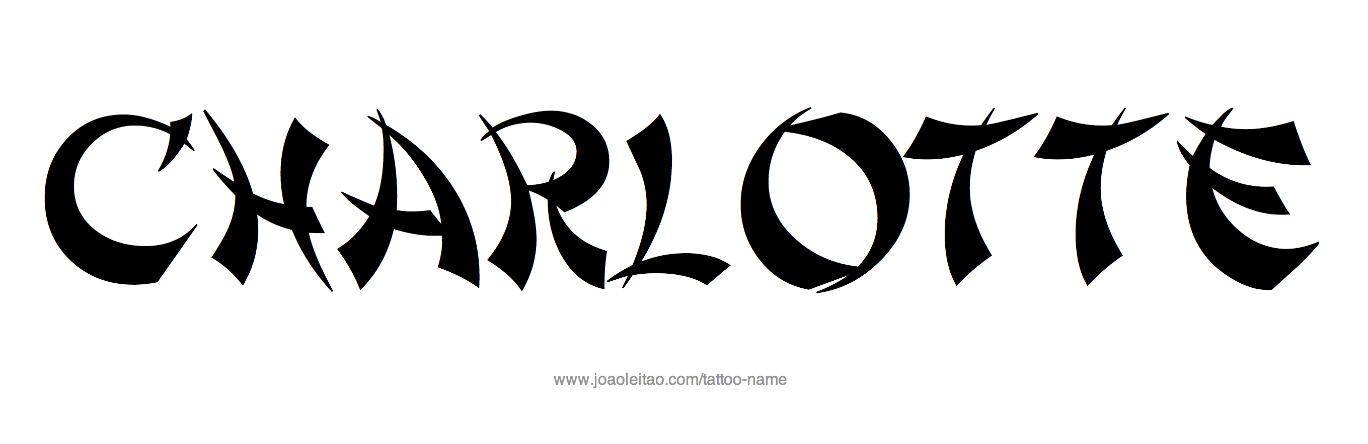 Tattoo Design Name Charlotte 