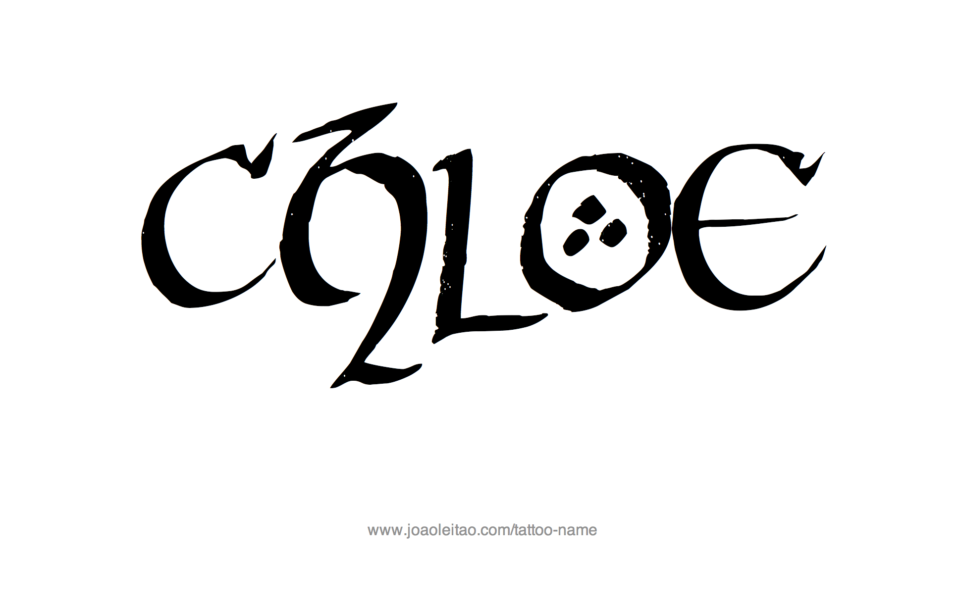 Tattoo Design Name Chloe 