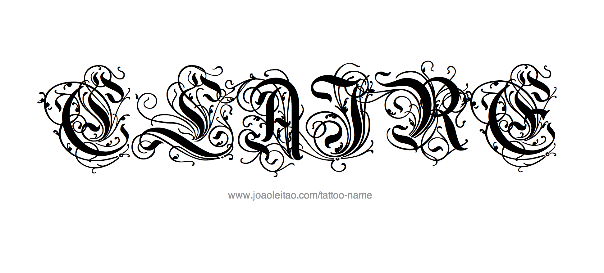 Tattoo Design Name Claire 