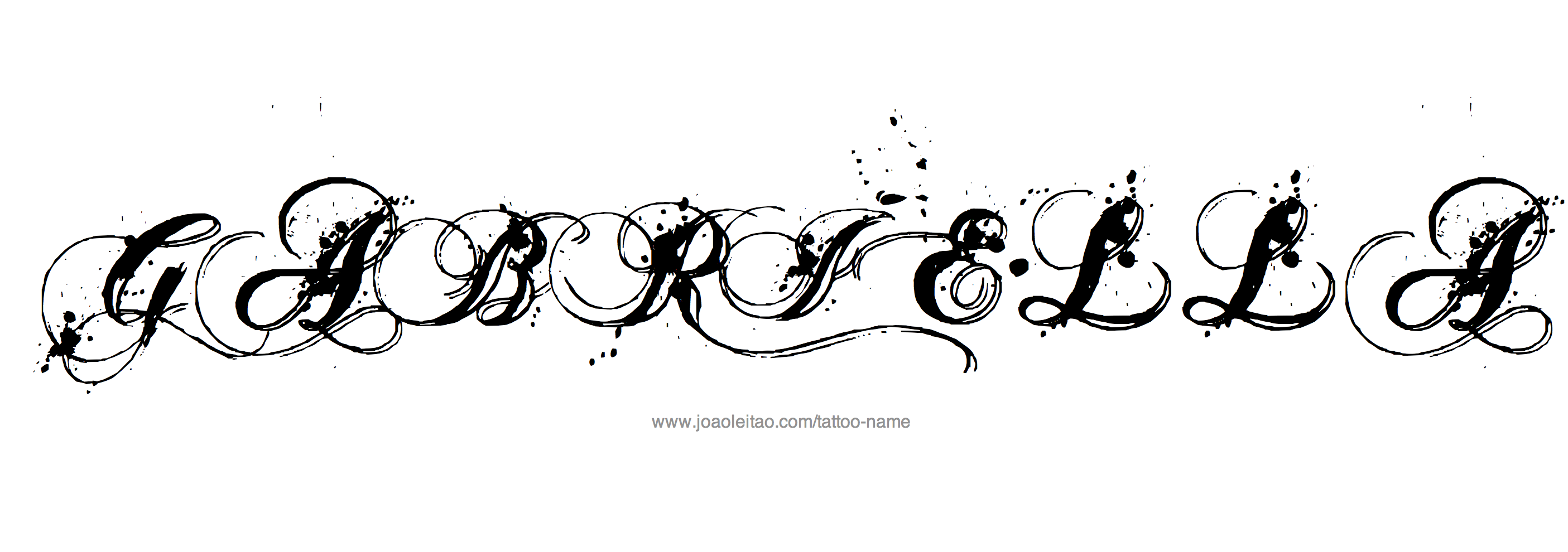 Tattoo Design Name Gabriella 