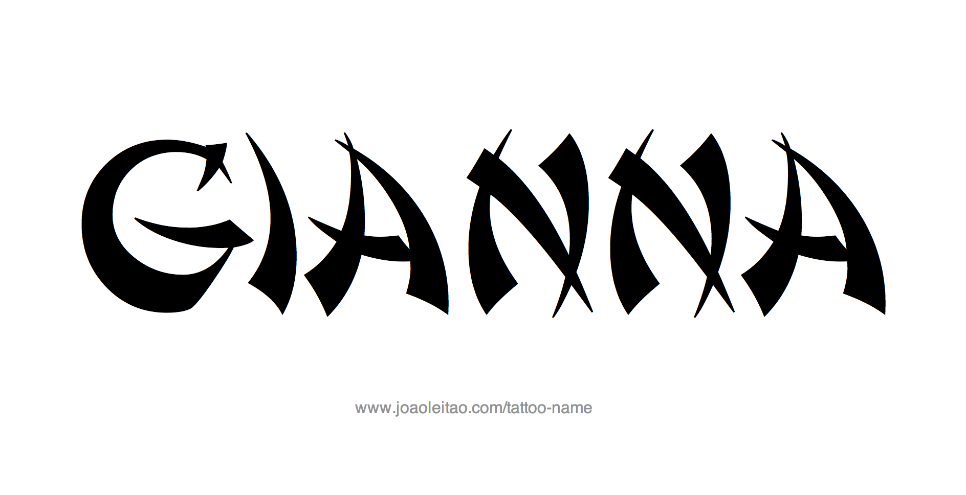 Tattoo Design Name Gianna 