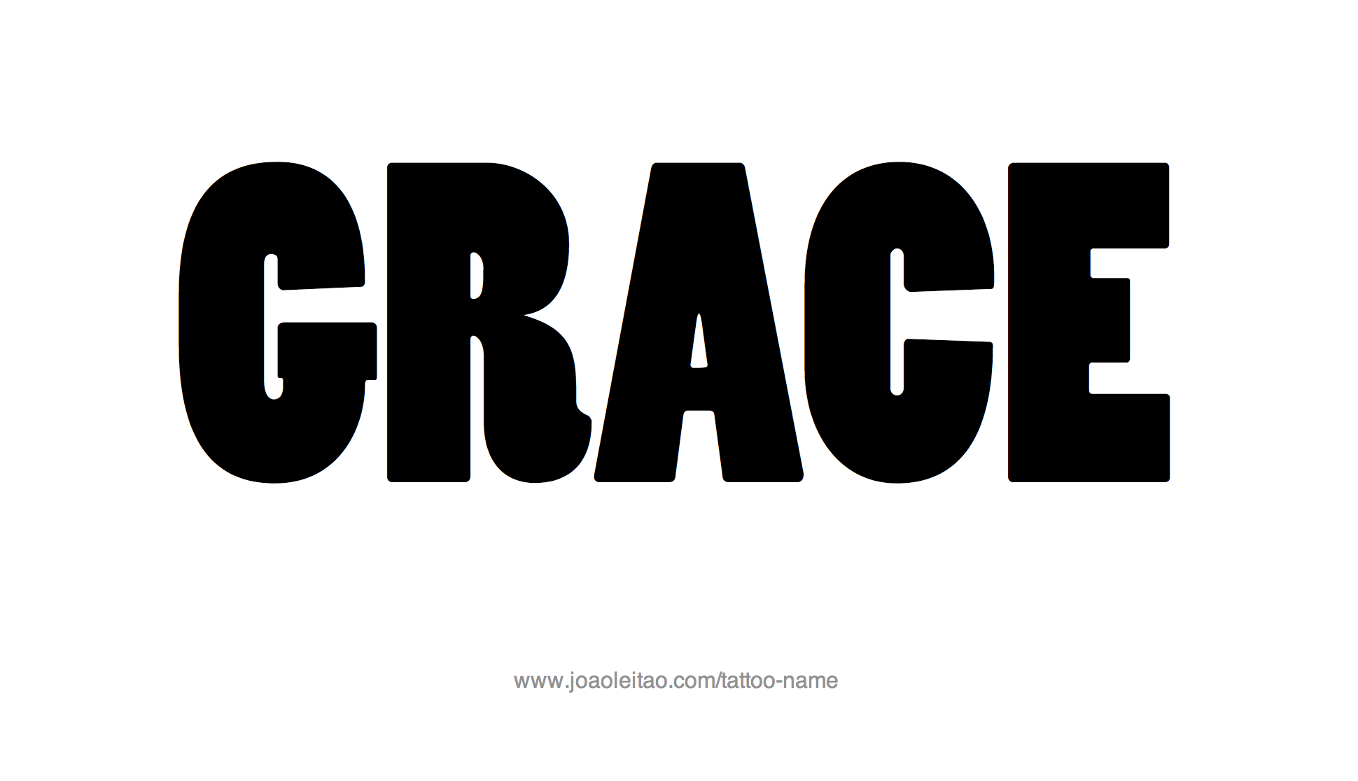 Tattoo Design Name Grace 