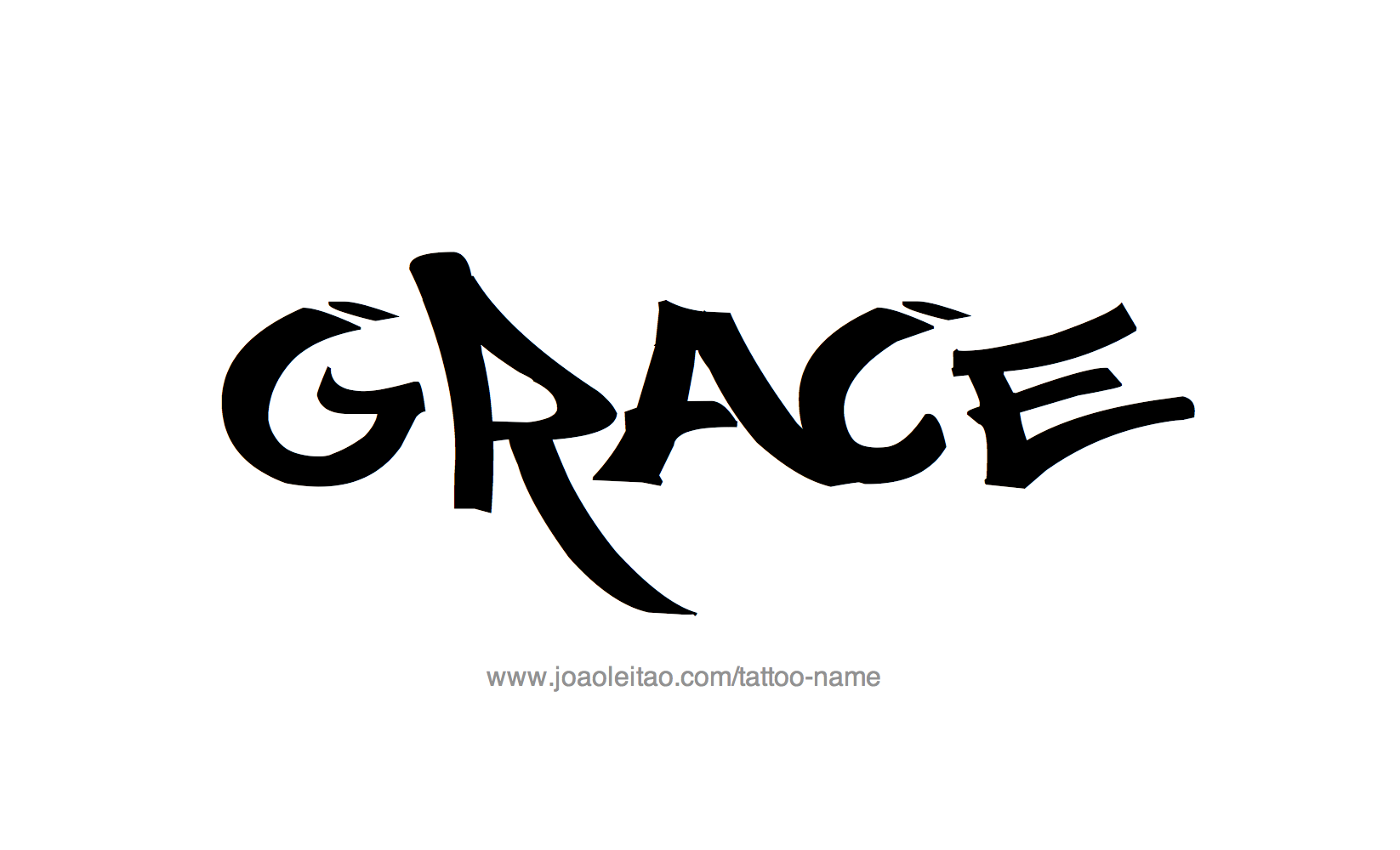 Tattoo Design Name Grace 