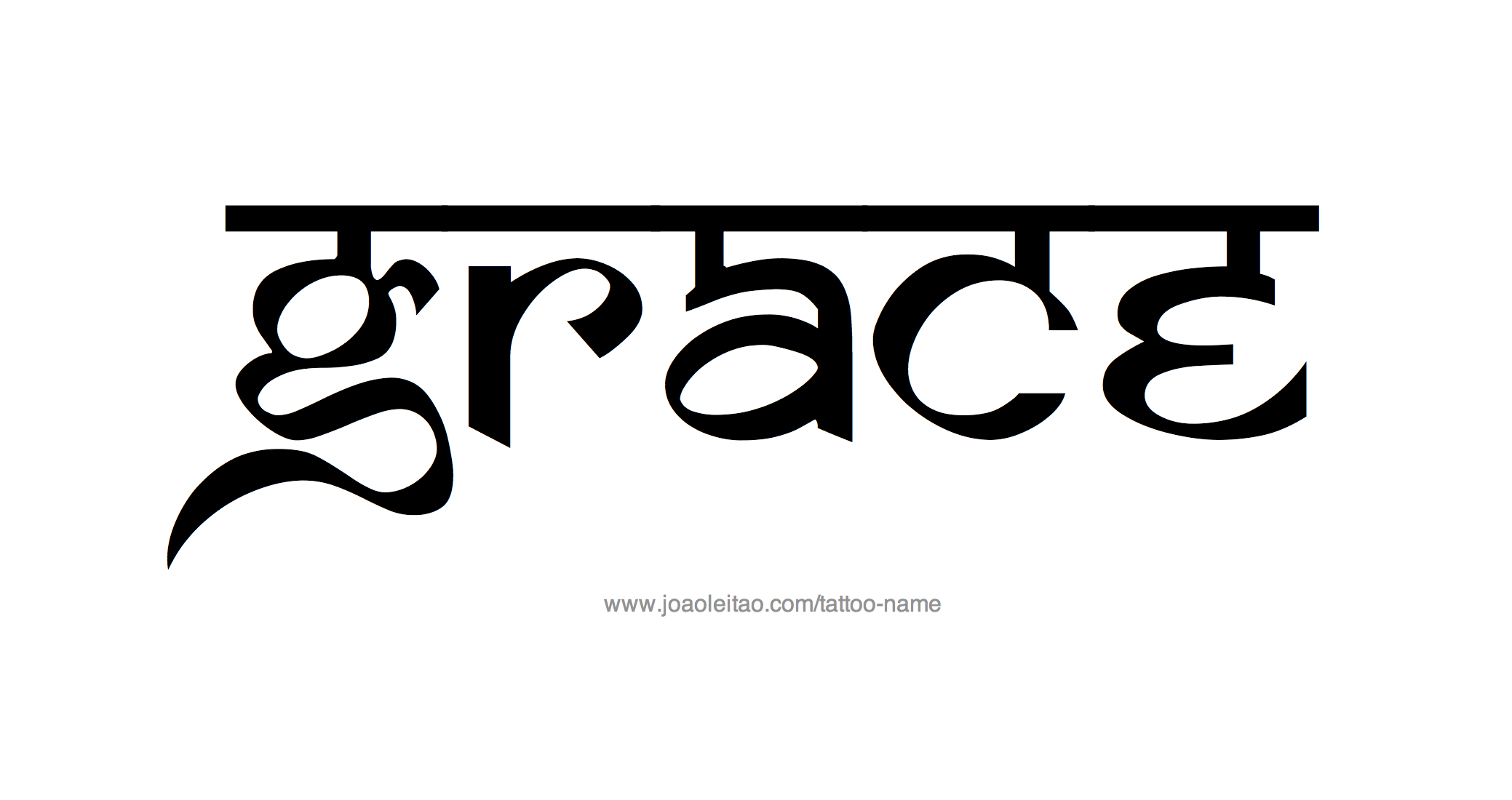 Tattoo Design Name Grace 