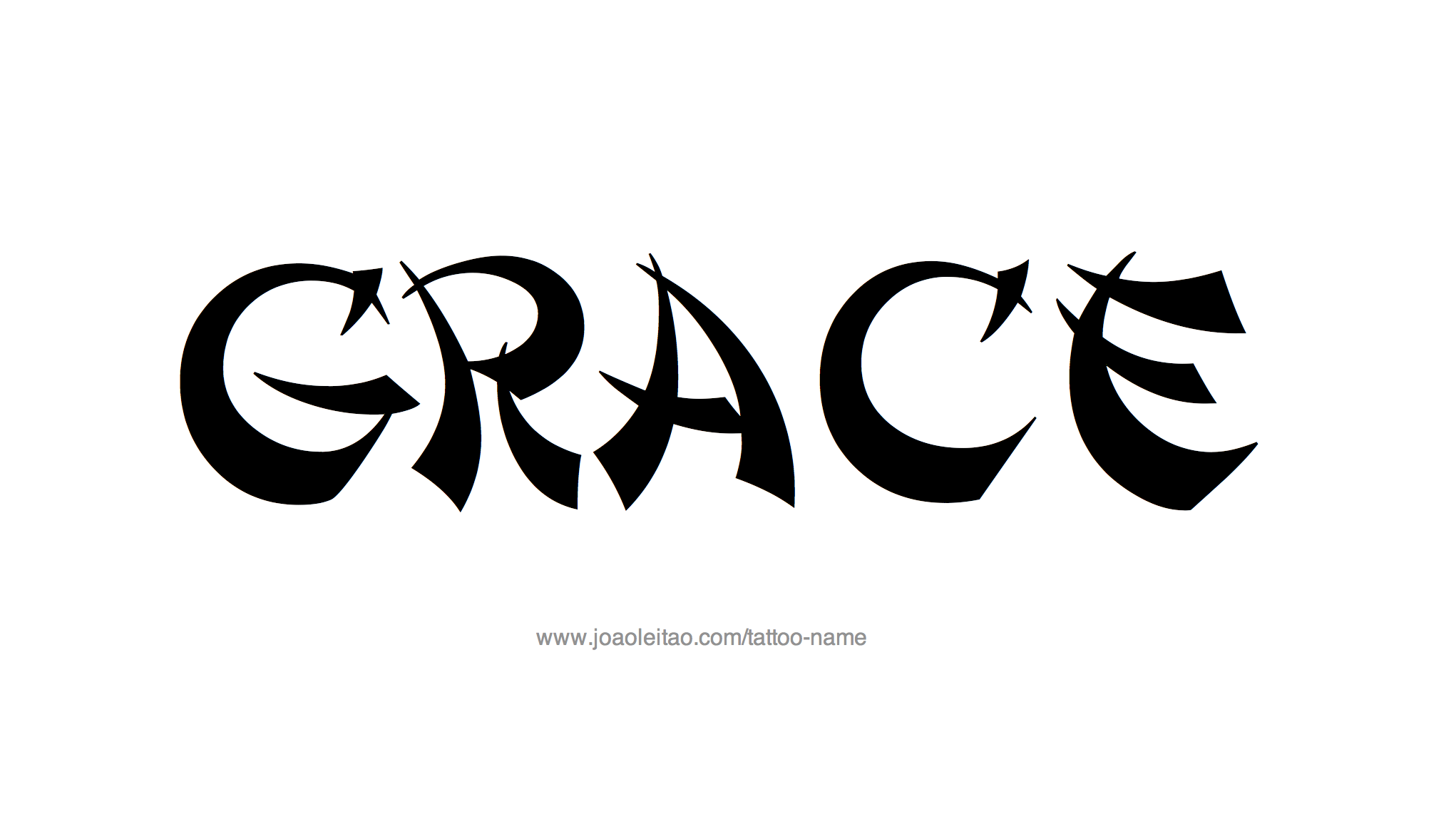 Tattoo Design Name Grace 