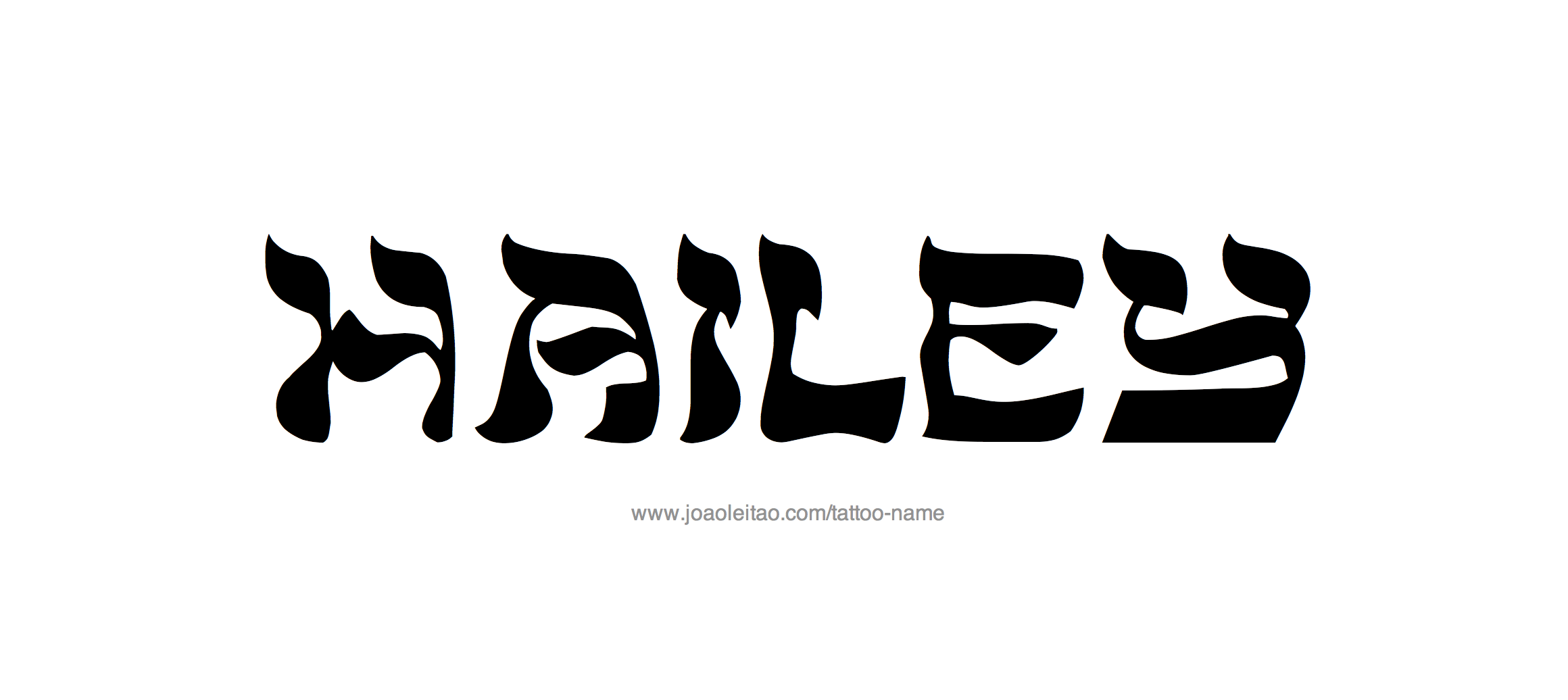 Tattoo Design Name Hailey 