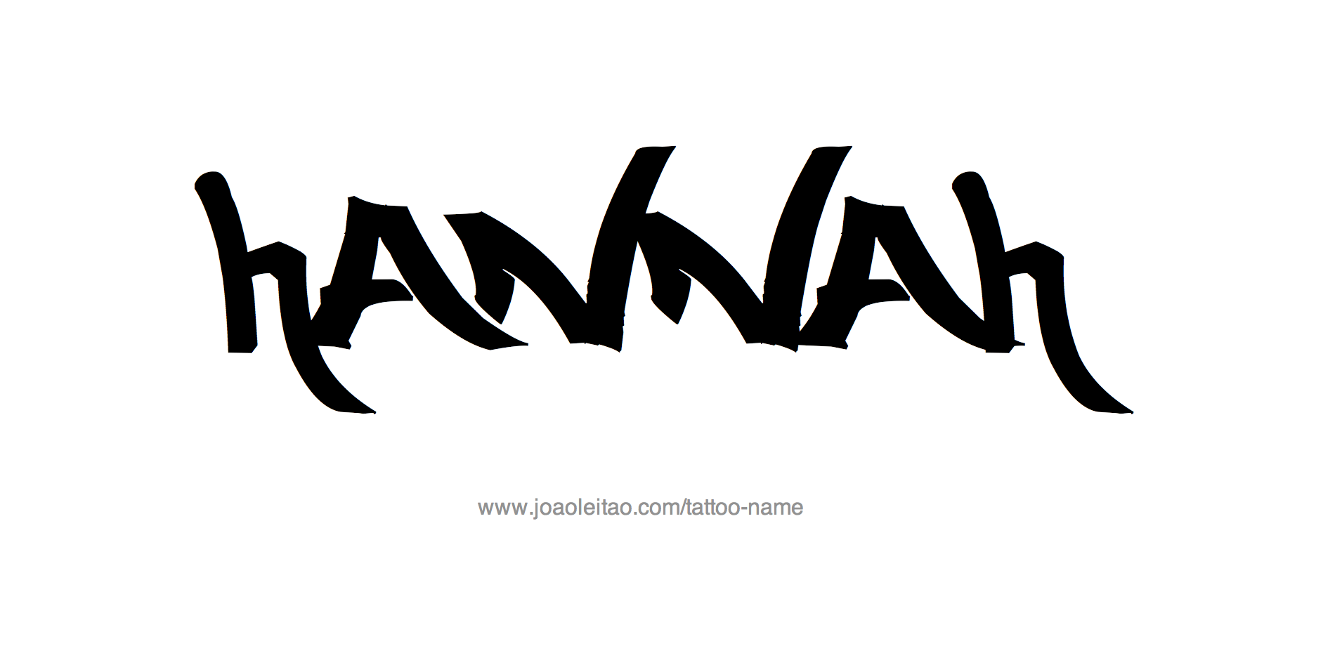 Tattoo Design Name Hannah 