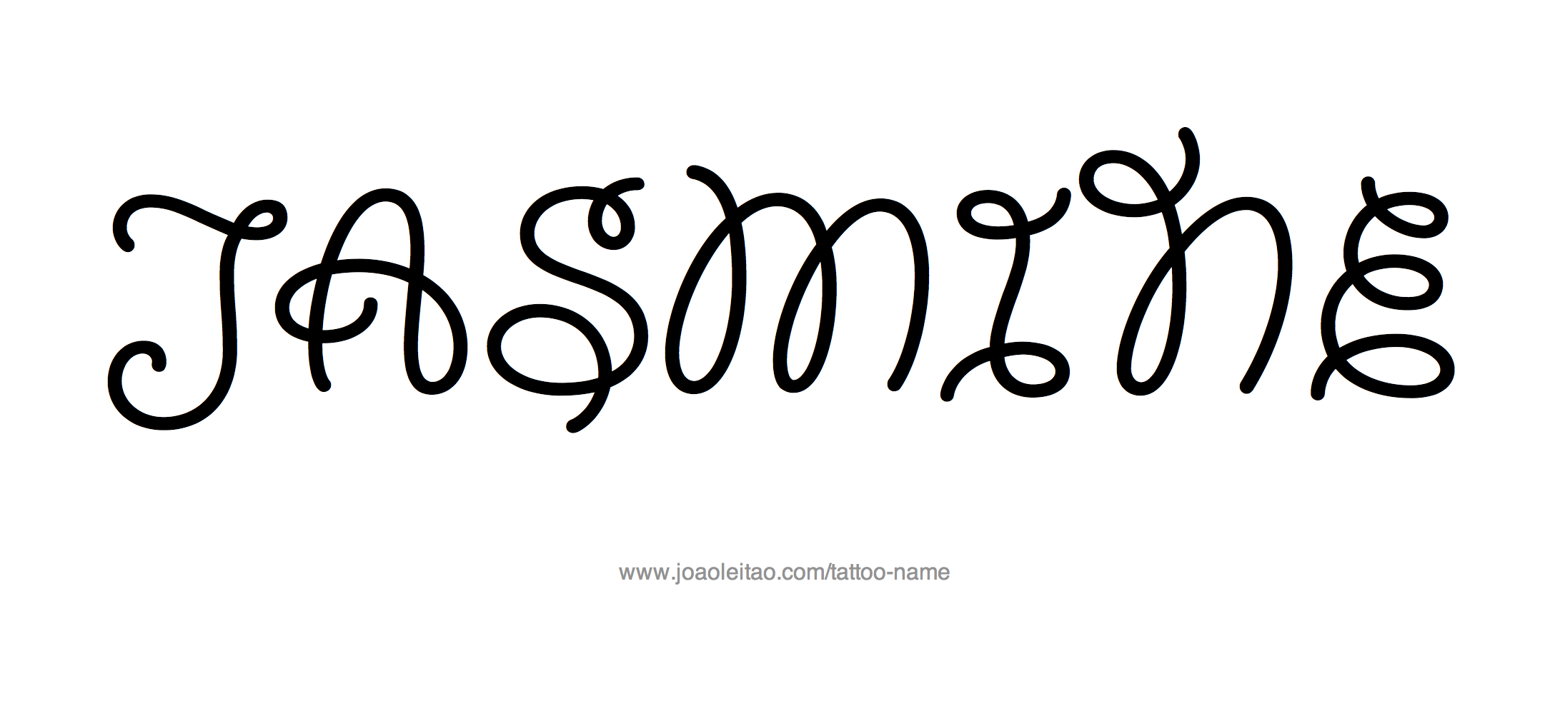 Tattoo Design Name Jasmine 