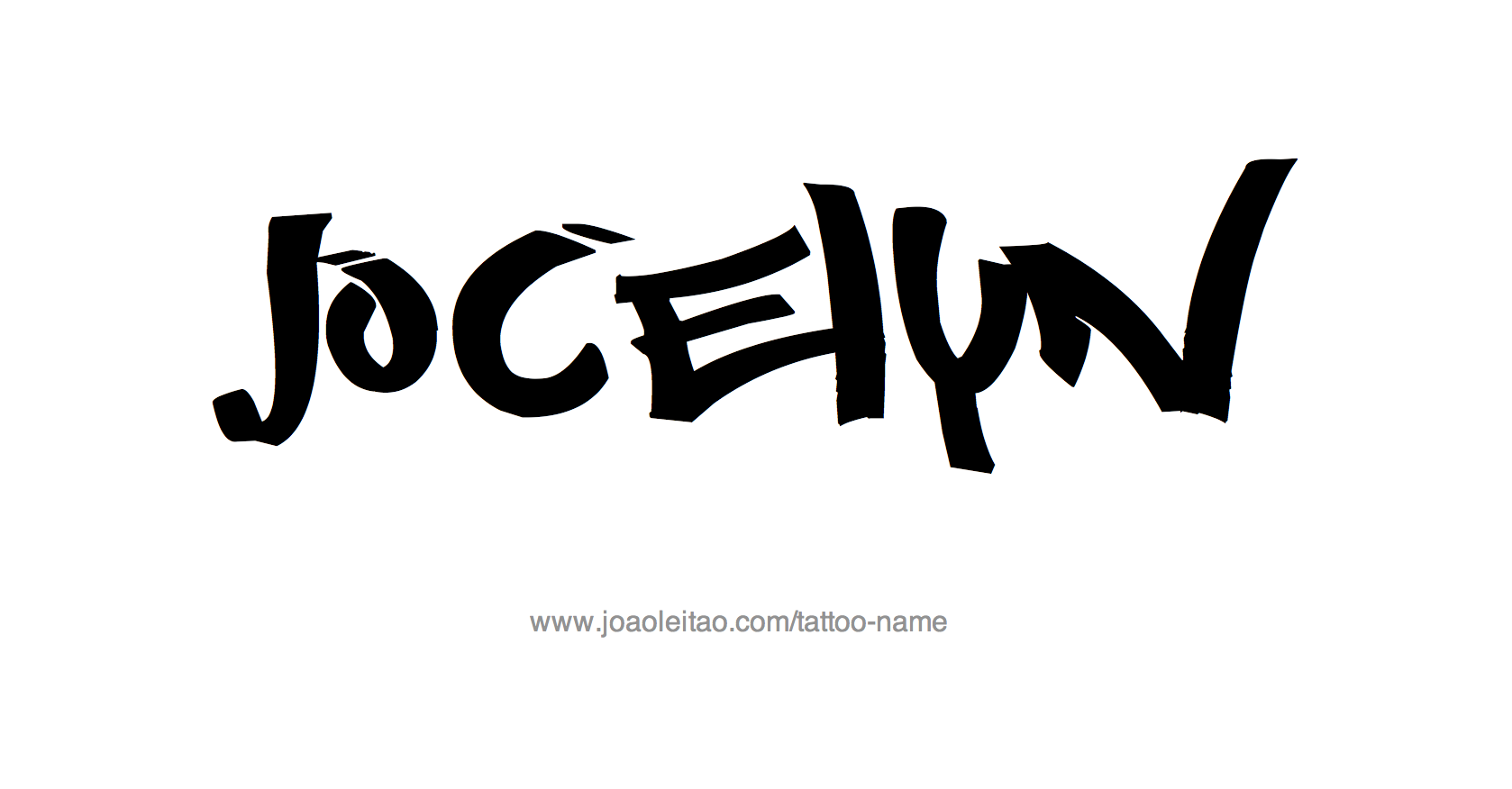 Tattoo Design Name Jocelyn 