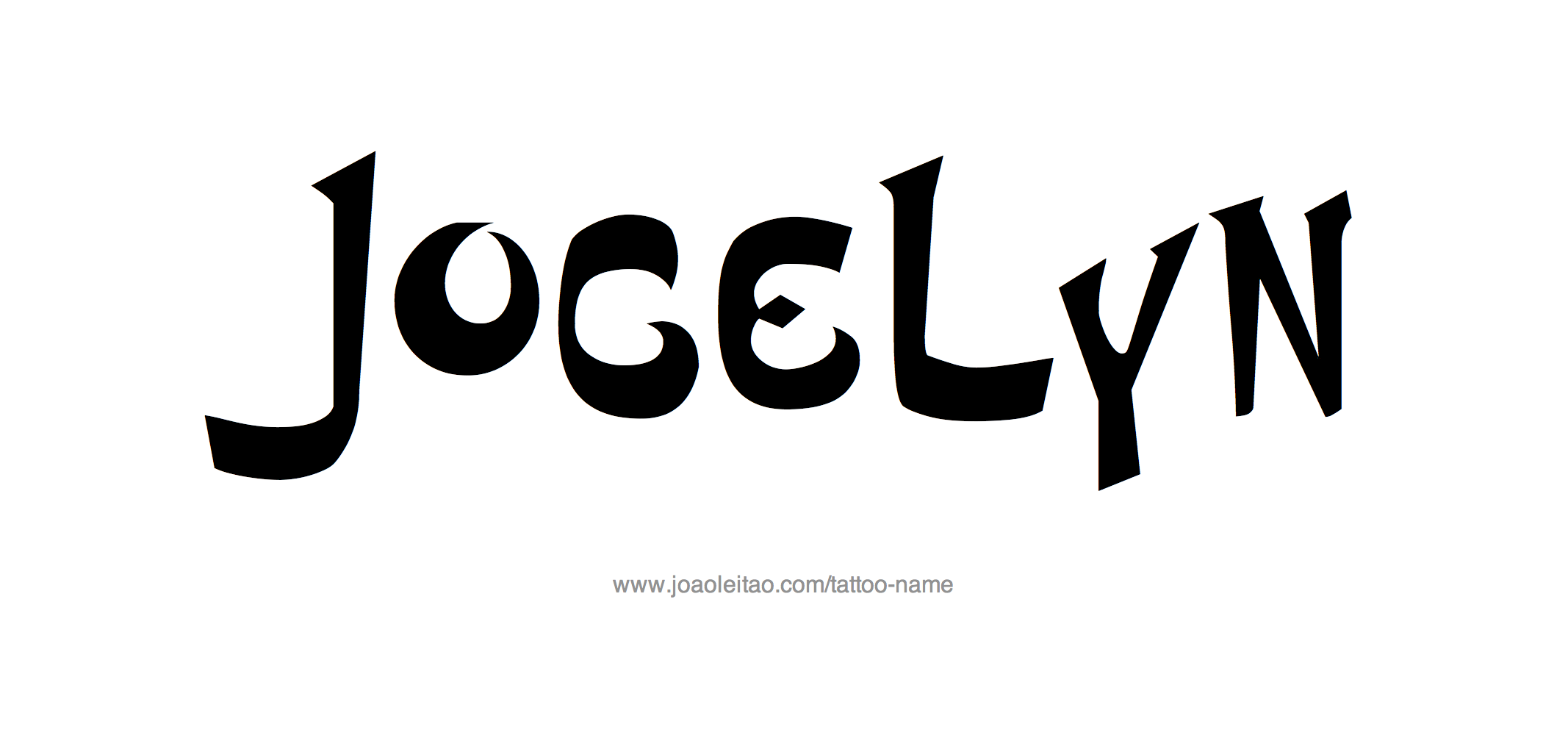 Tattoo Design Name Jocelyn 