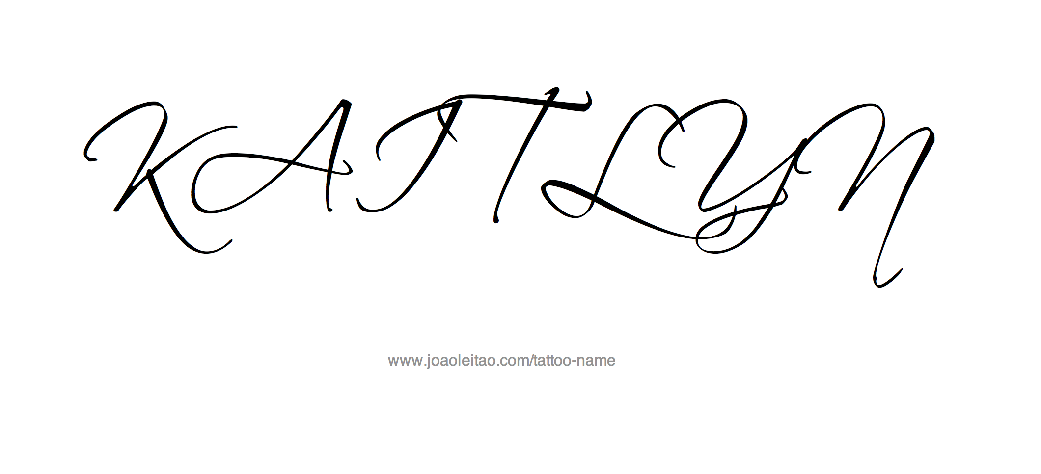 Tattoo Design Name Kaitlyn 