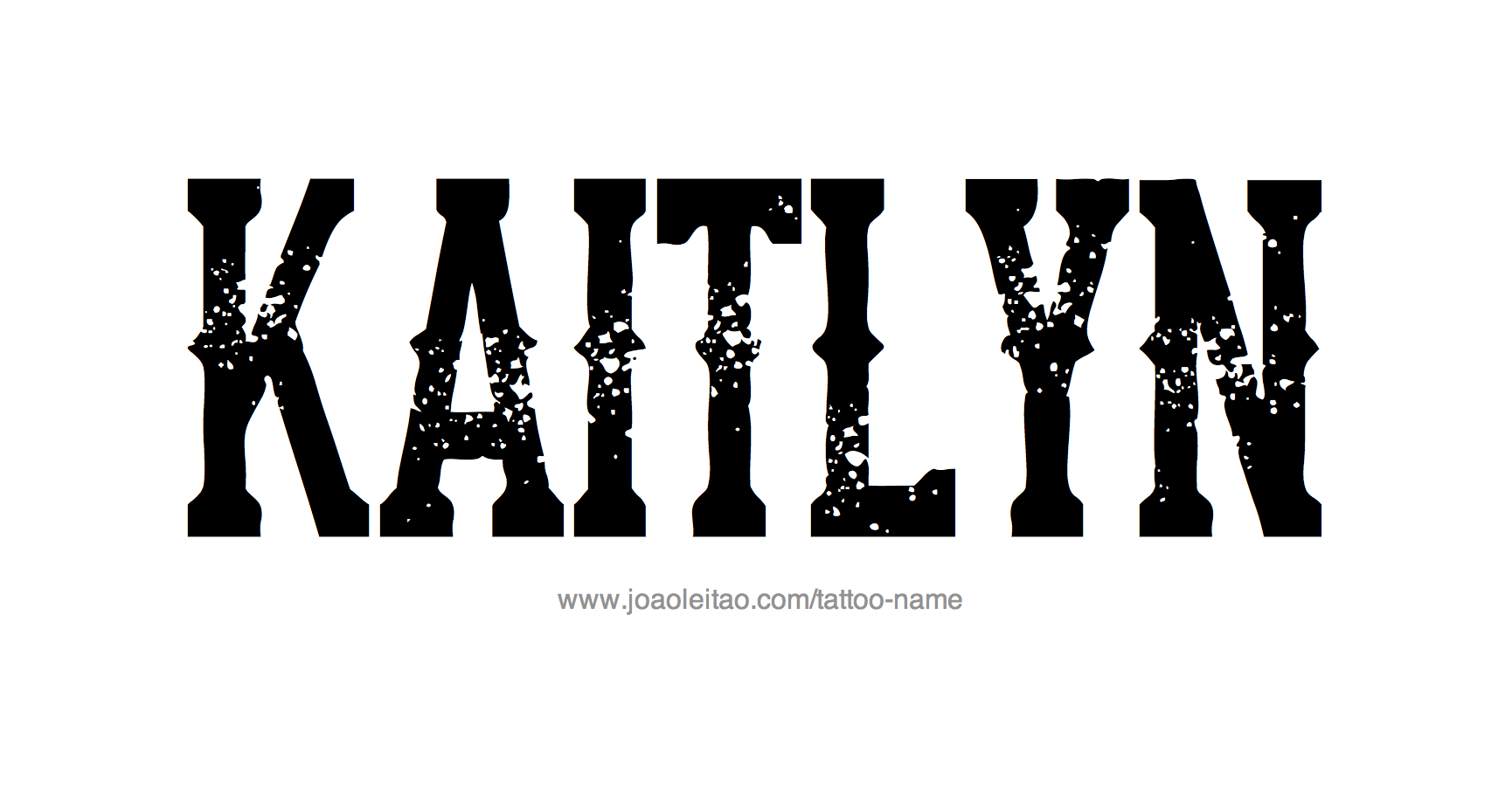 Tattoo Design Name Kaitlyn 